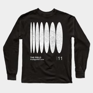 Arpeggiated Love / Minimalist Graphic Artwork Design Long Sleeve T-Shirt